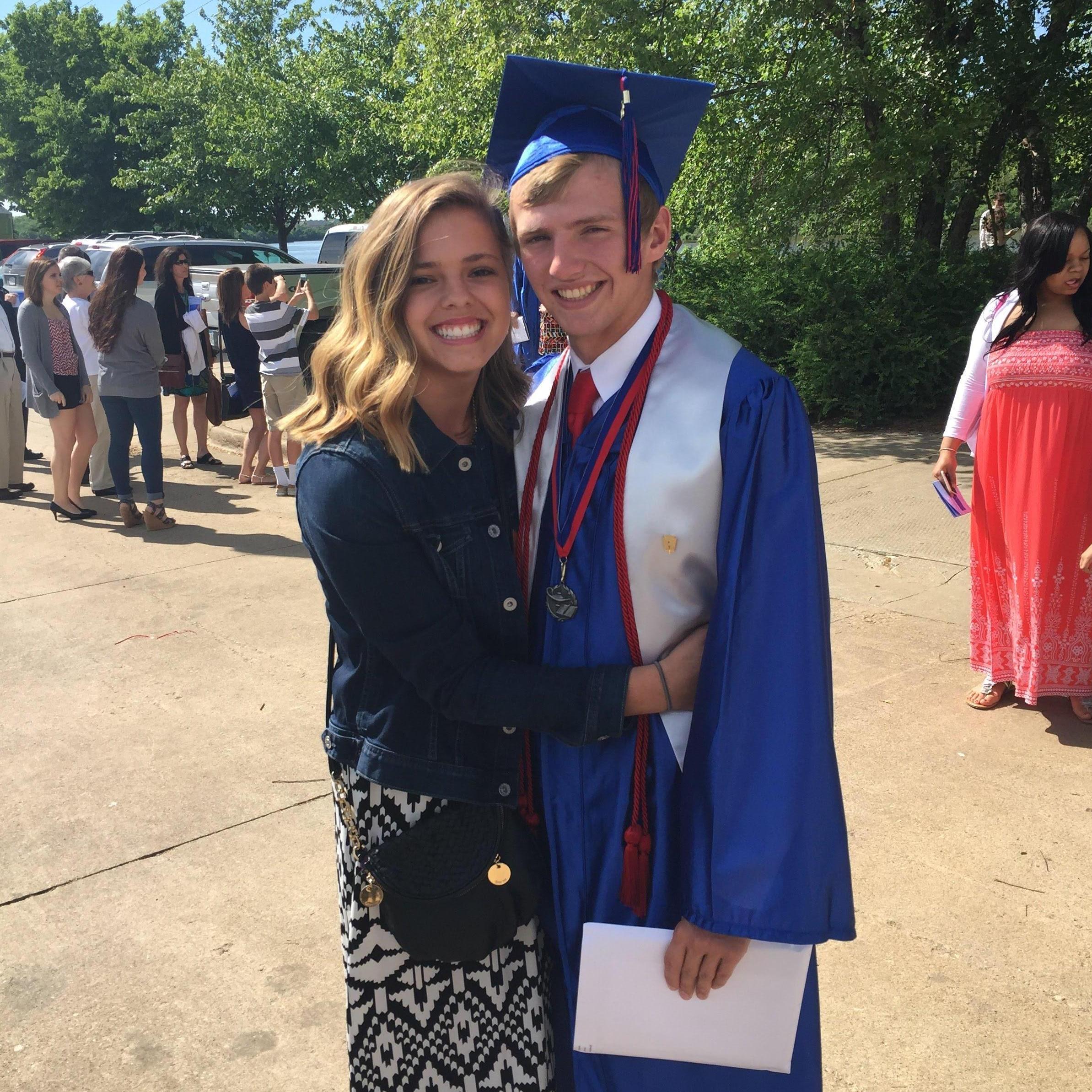 Ben's high school graduation