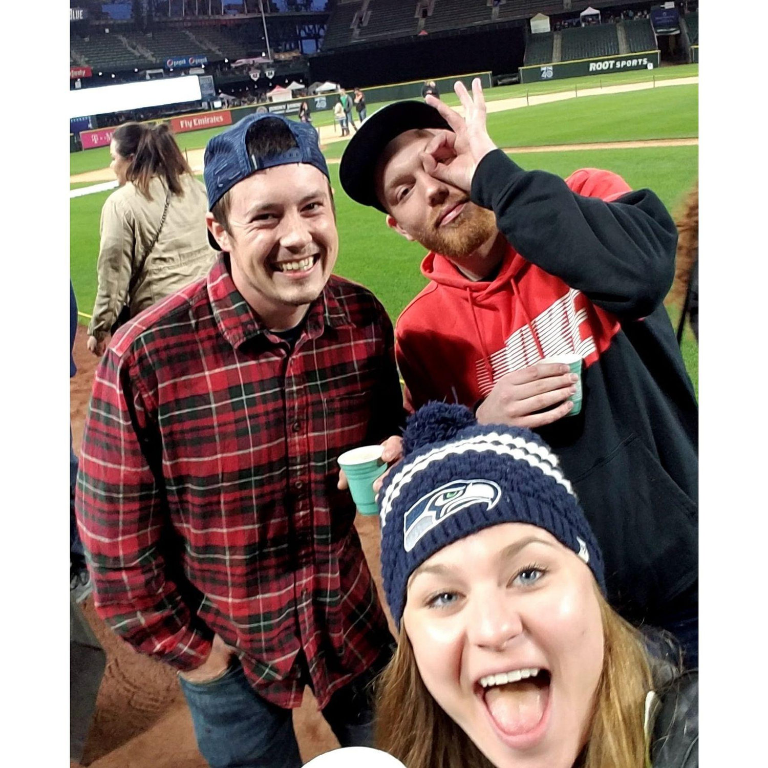 If you must know, this is the first photo we ever took together.