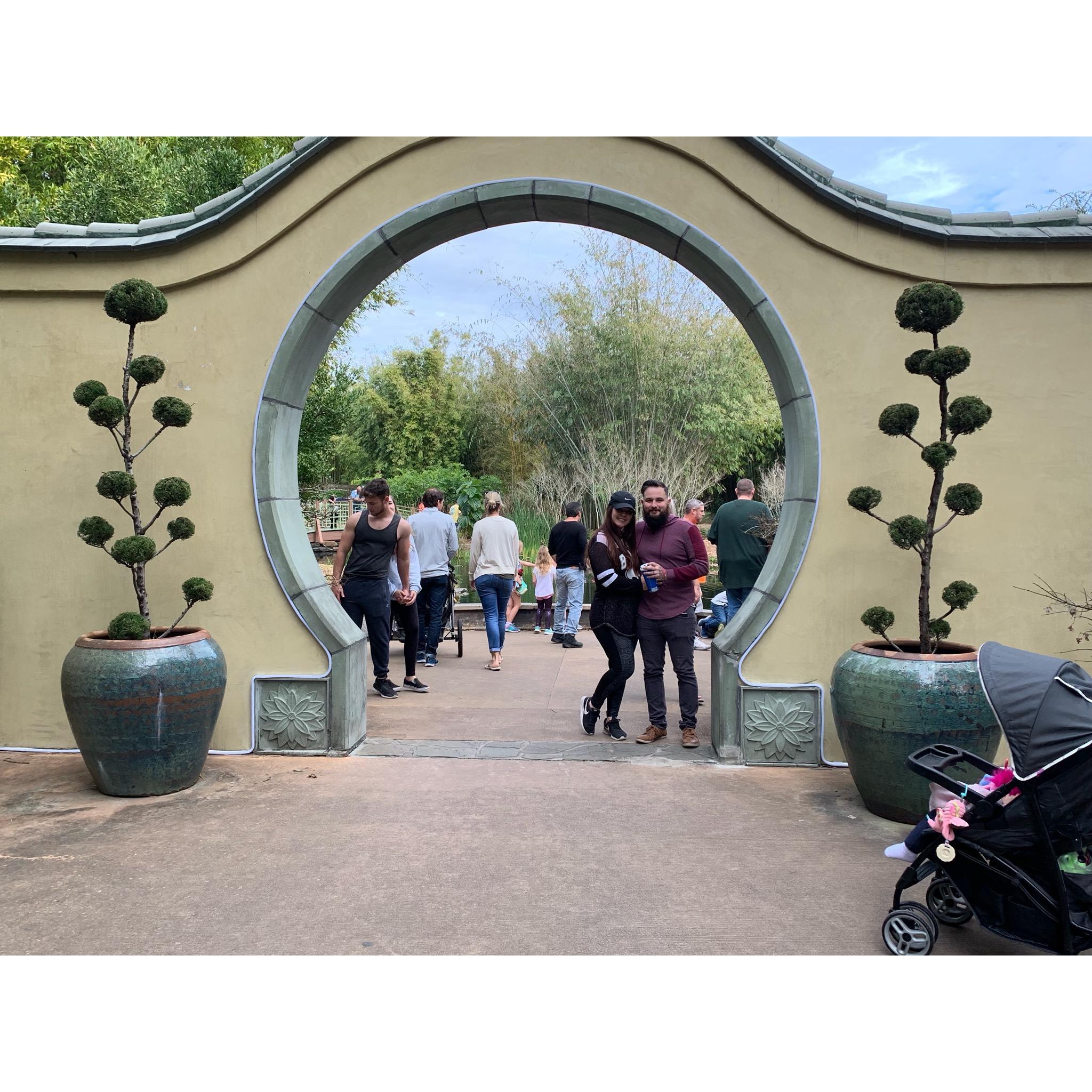 We love traveling the world! Aka going to the Asia section at the zoo.