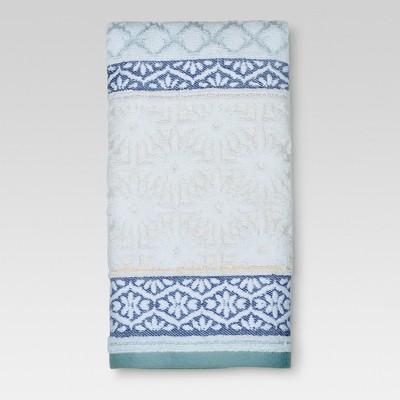 Pattern Filled Stripe Hand Towels - Threshold™