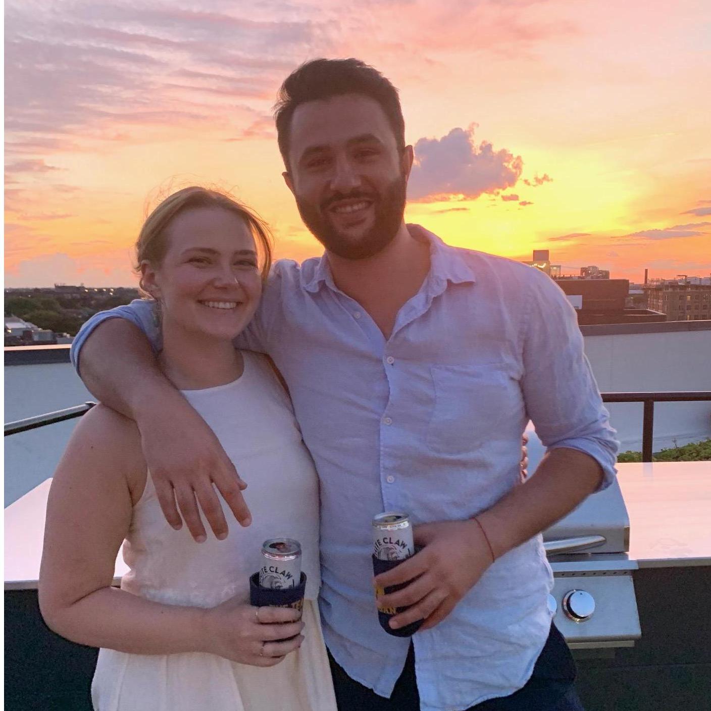 Summer sunsets