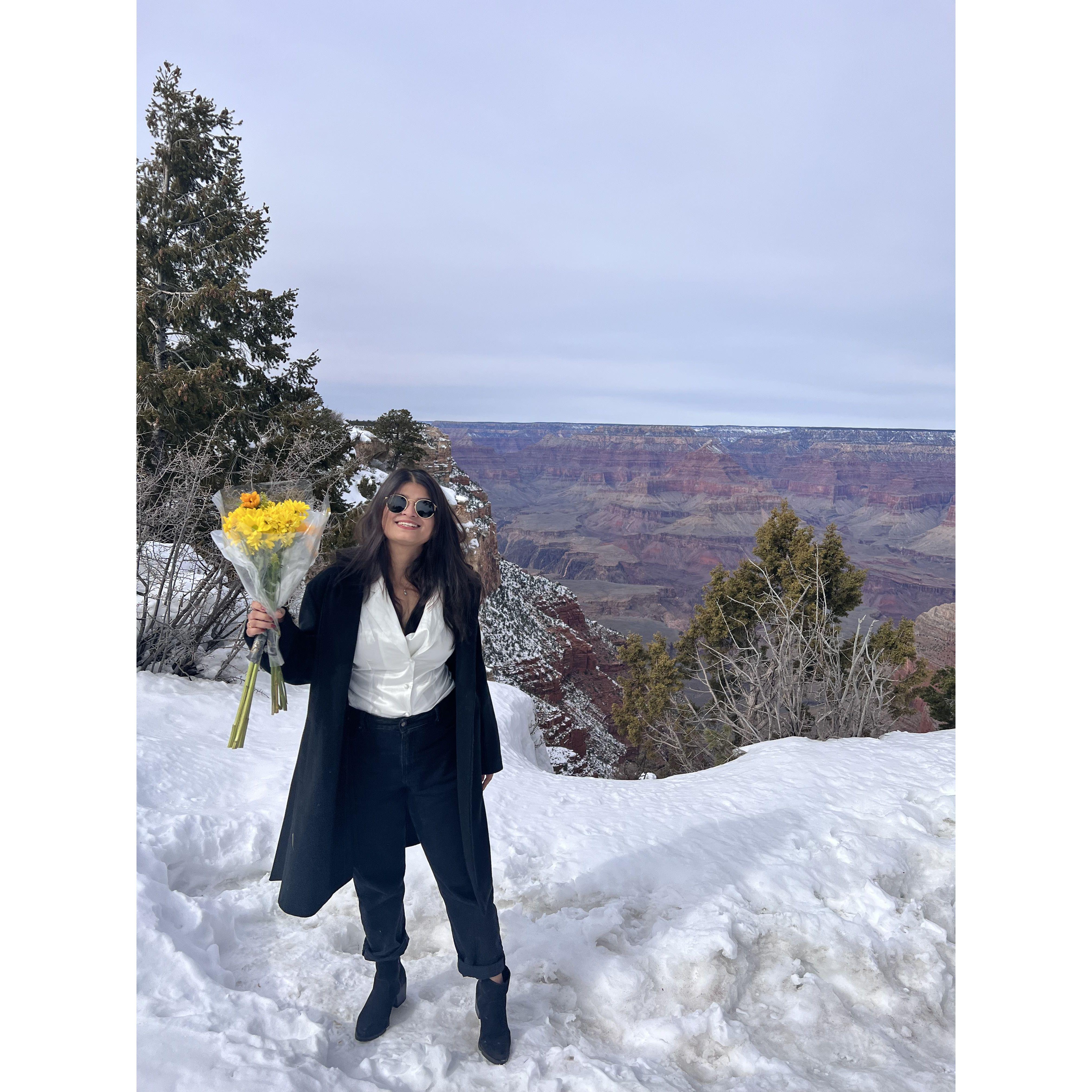 Did someone slip right after this pic? Just kidding