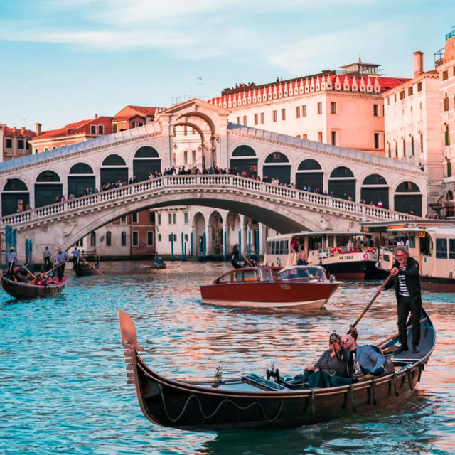 Gondola Ride in Venice