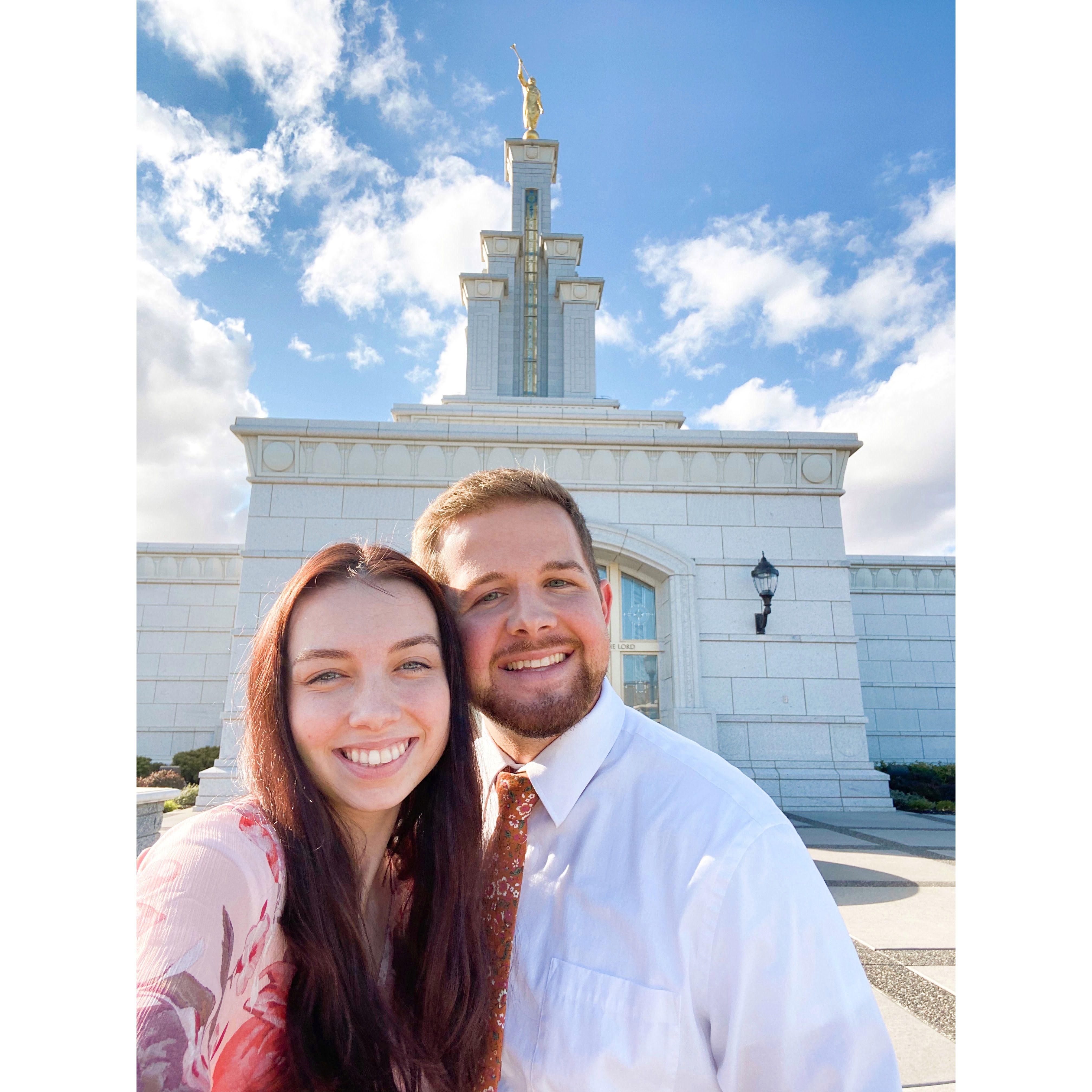 The day we knew we definitely wanted to marry each other