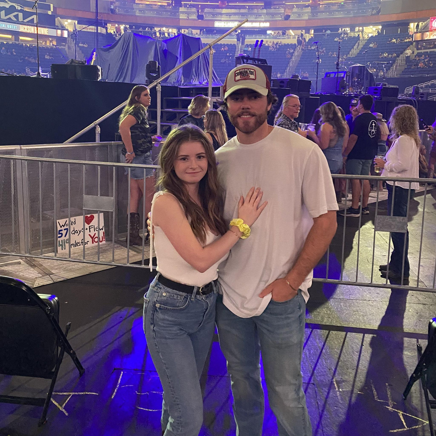 Our first concert together - Luke Combs!