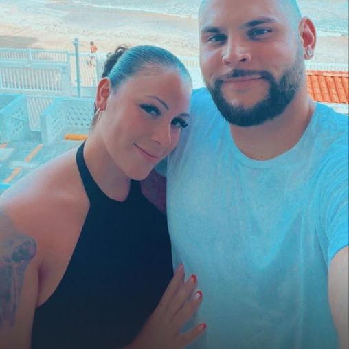 The first vacation we took together (Puerto Rico).