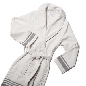 Fouta Stripe Bathrobe - Medium