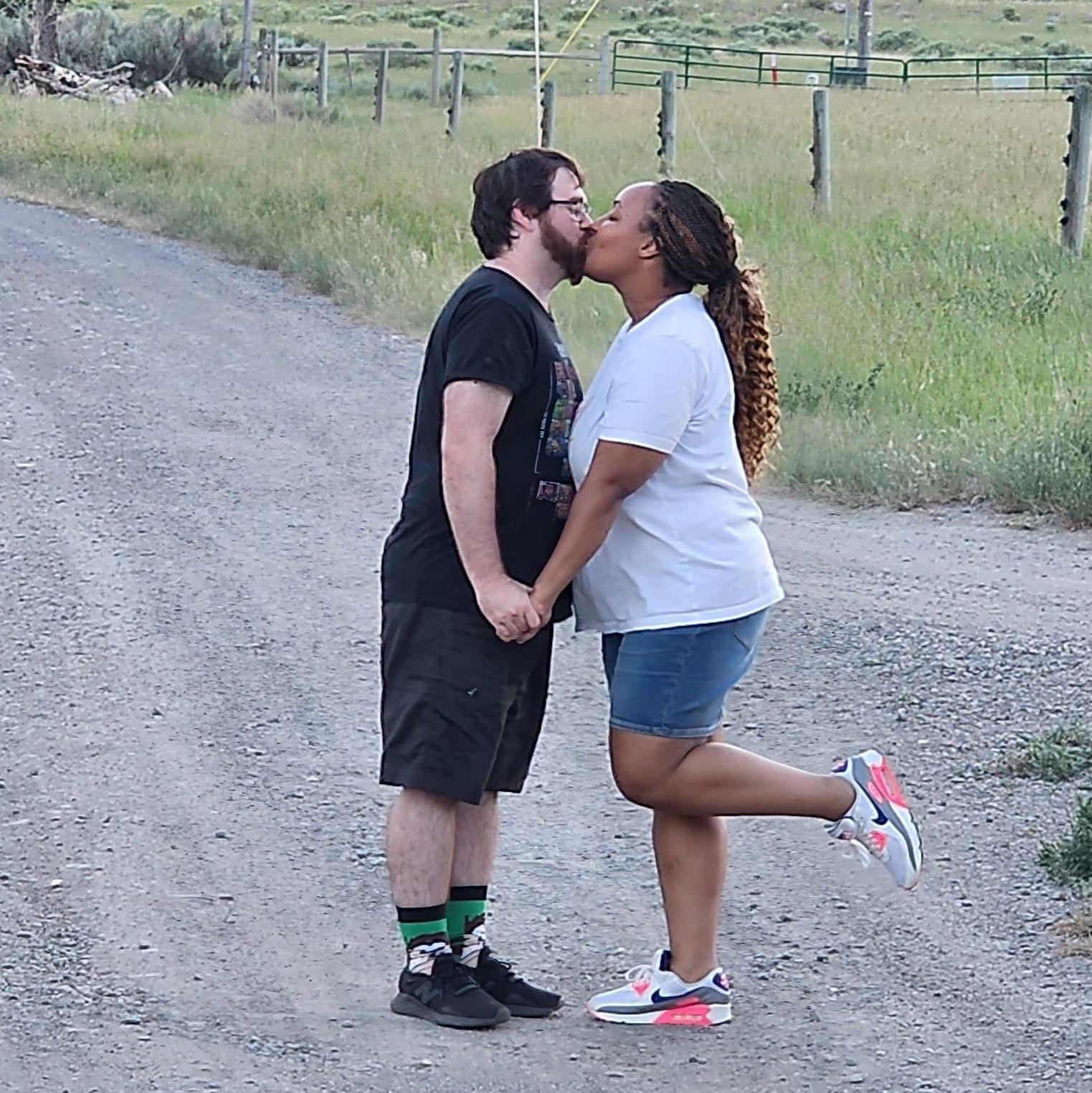 A Kiss in the Wild—Yellowstone Edition!