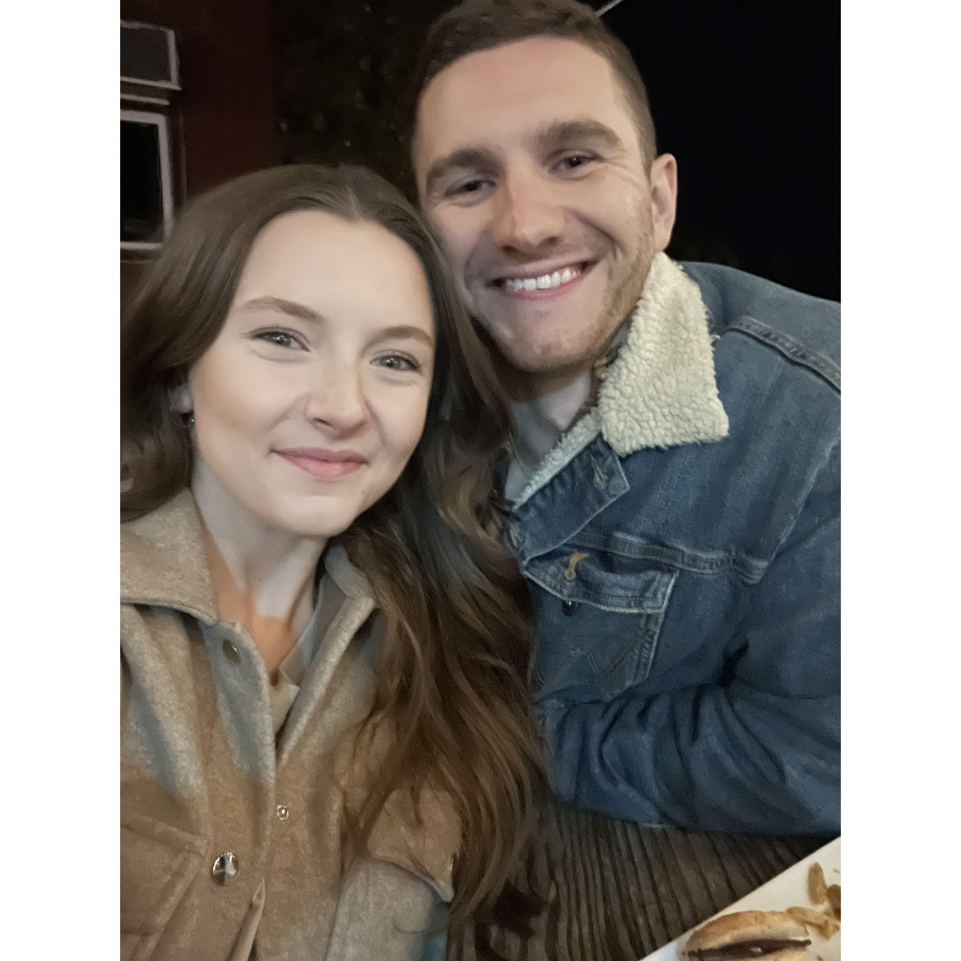 Doug visited Maddie in Bristol, RI during Grad school
