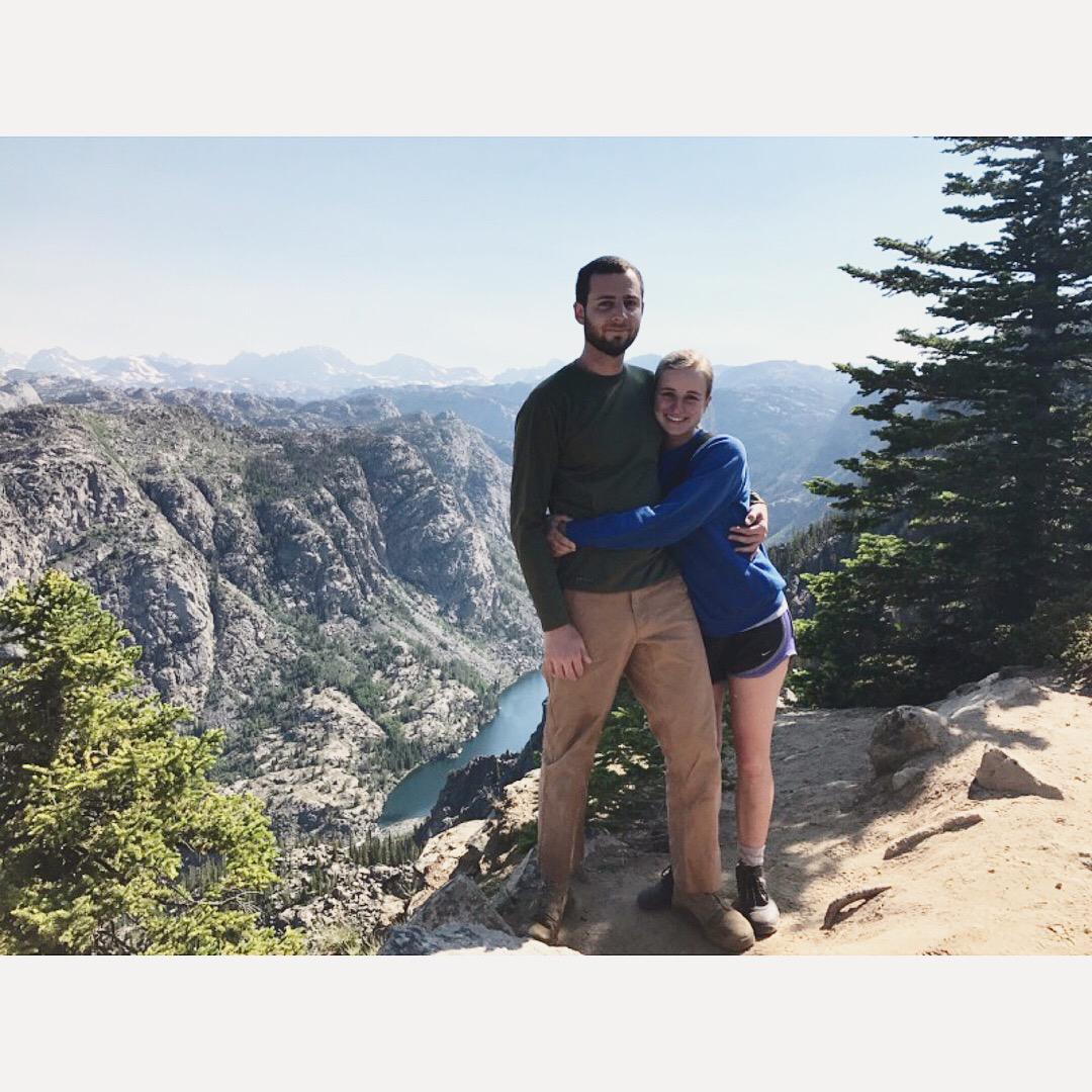 Emily worked in Wyoming in the summer of 2018 while Joe was working on his PhD.