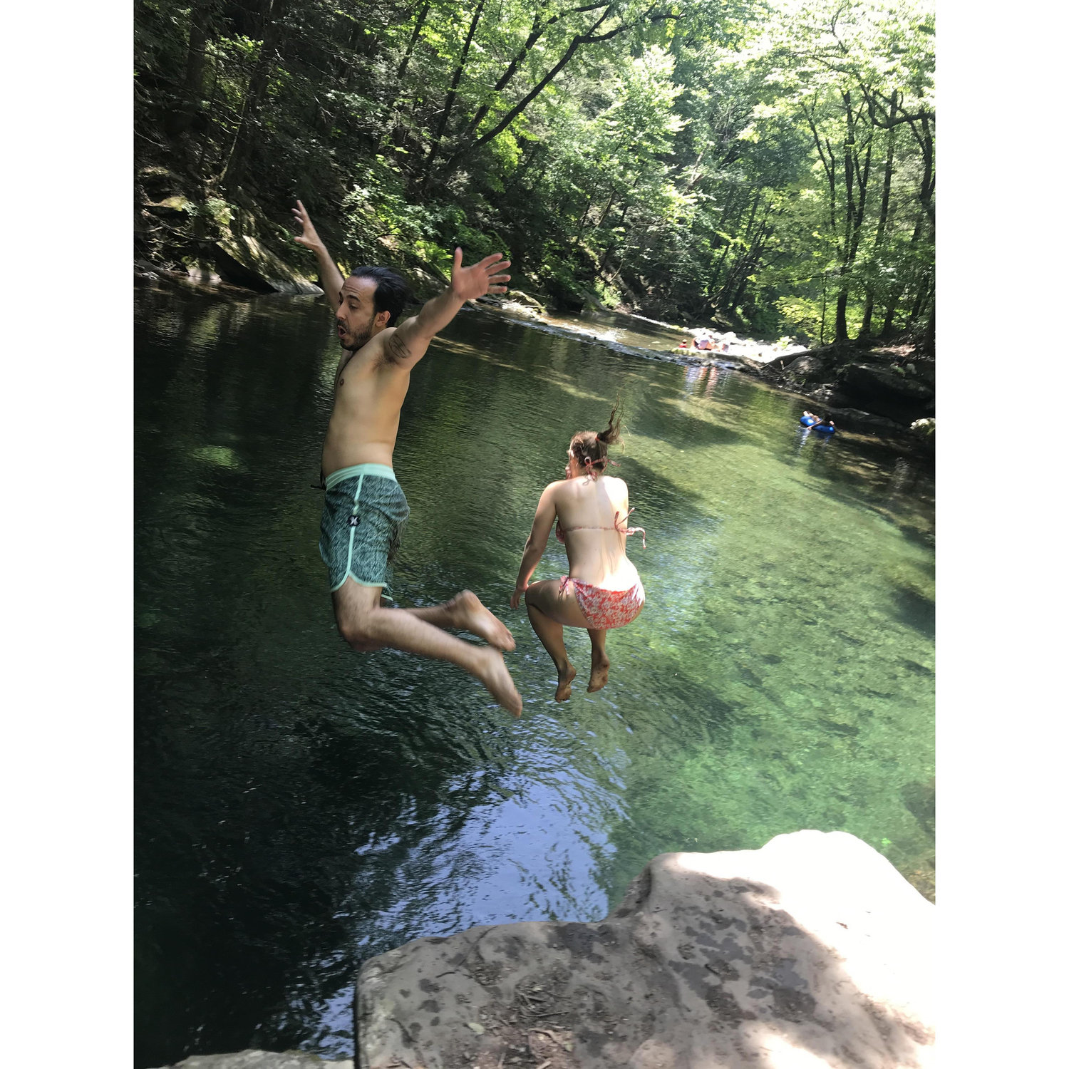 Our anniversary weekend! Peekamoose Blue Hole