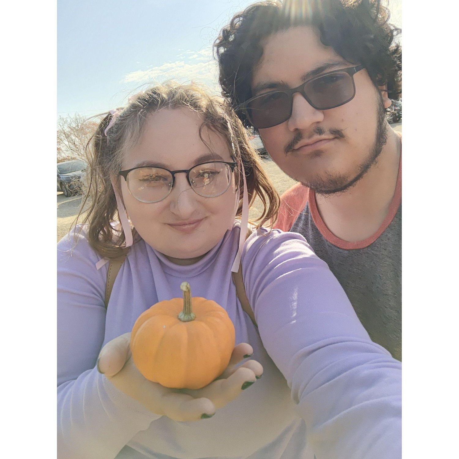 Date at the orchard