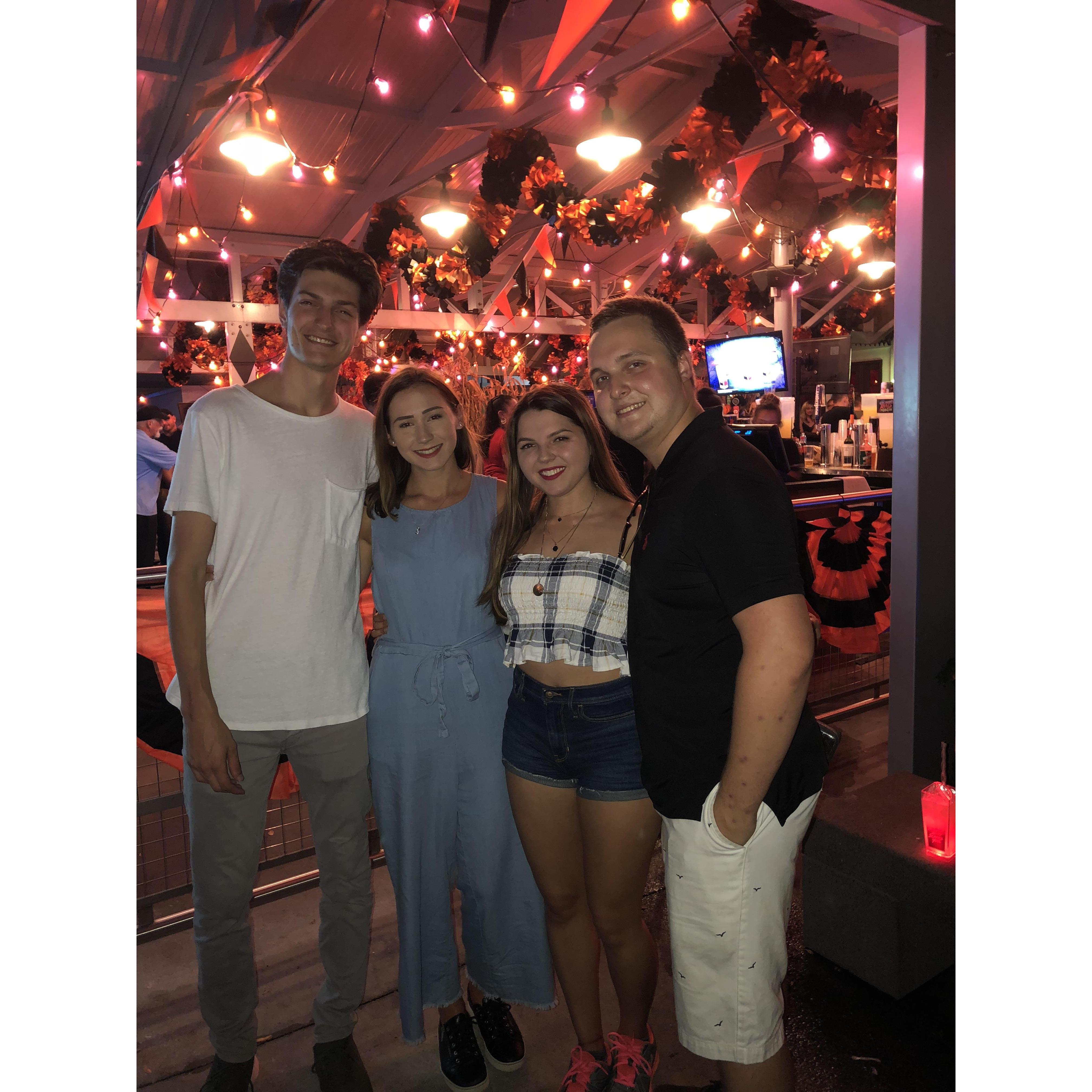 Halloween Horror Nights = one of our favorite annual traditions together since 2017!