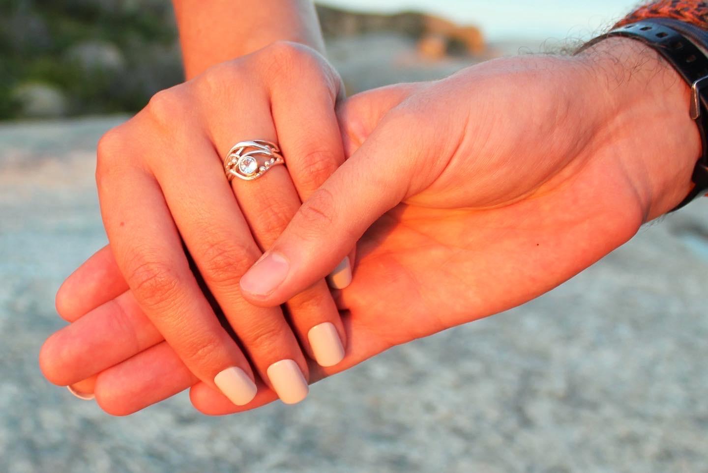 Then Tim asked Michelle to marry him in August 2021