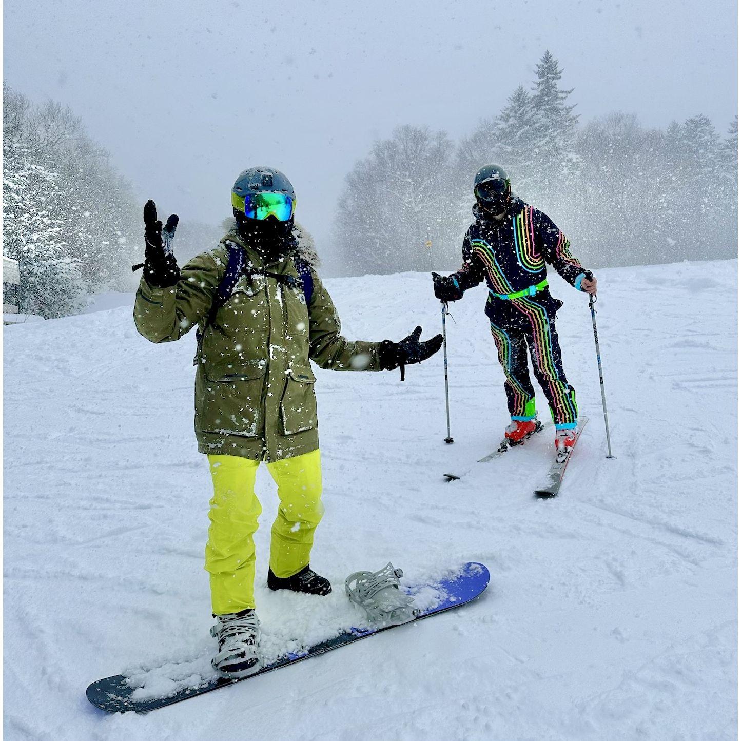 When in New England, we embrace the cold!