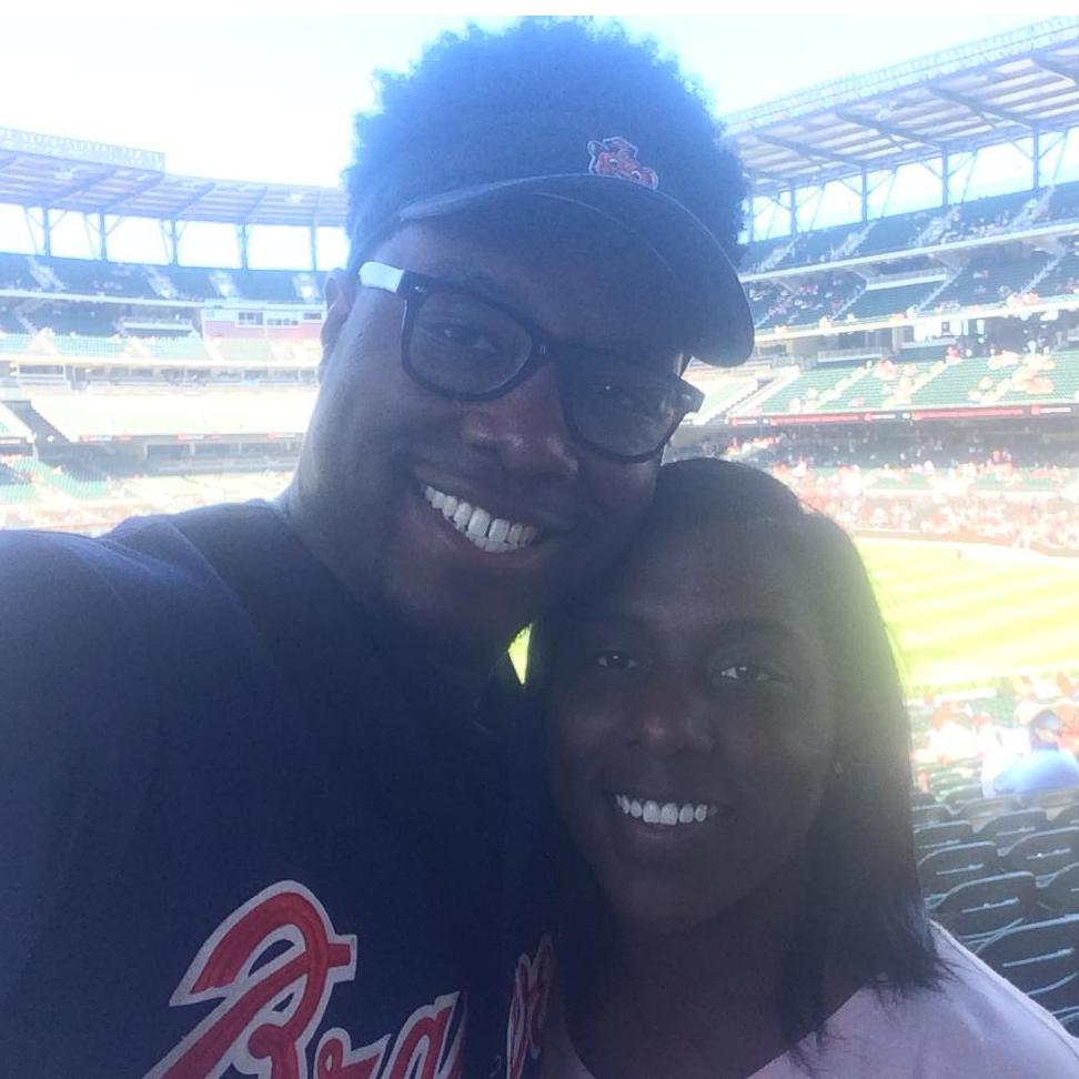 Jen's first Braves game!