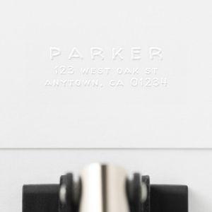 Custom Return Address Embosser