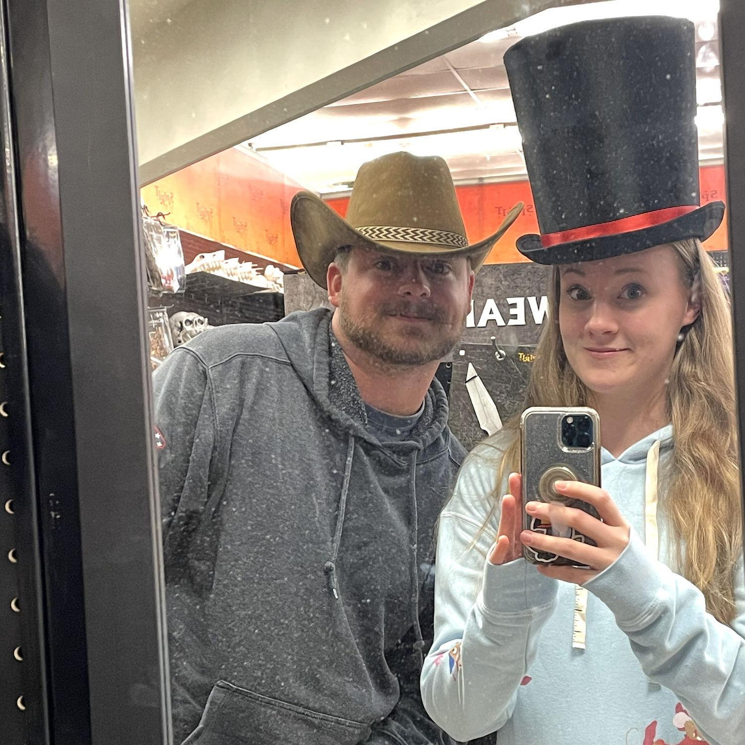 [October 20, 2023] Looking stylish as we search for our Halloween costumes