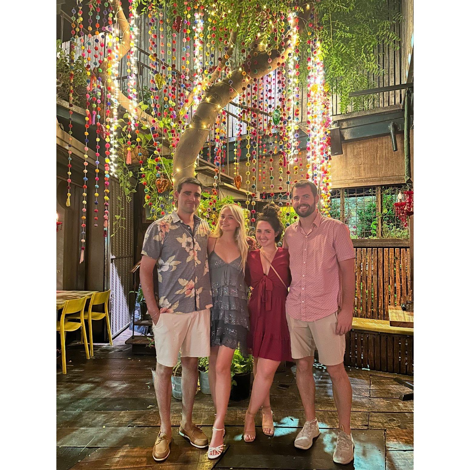 August 8, 2023 - We went to Cabo San Lucas with Brendan and Alyssa and did nothing but eat well, lounge by the pool, read books, and get some sun!
