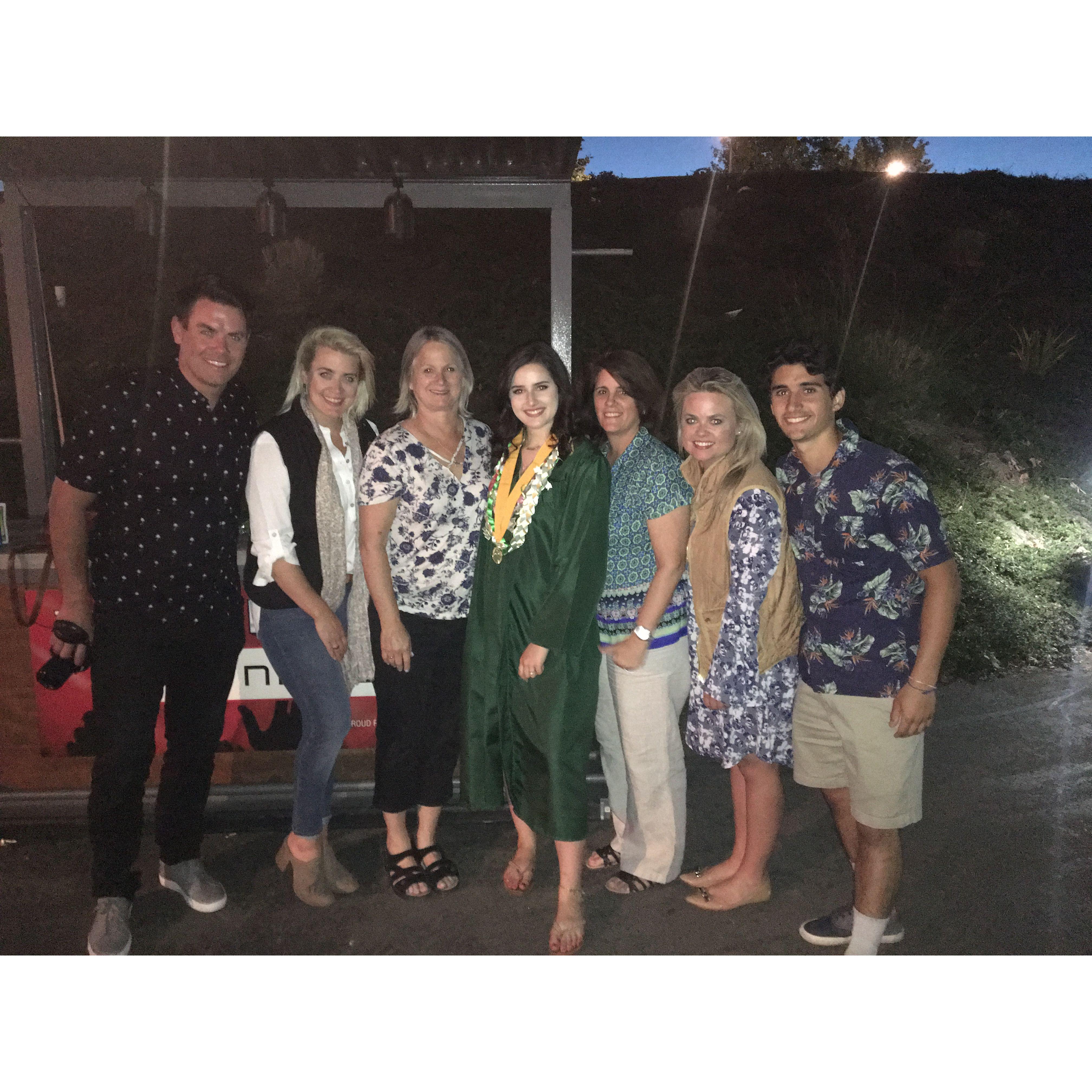 Celie's HS Graduation, June 2018