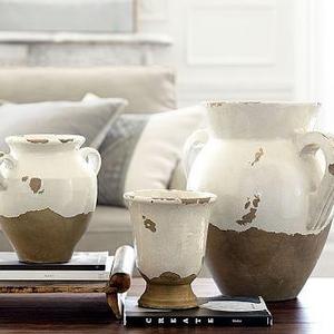 Tuscan Terra Cotta Vases- Medium
