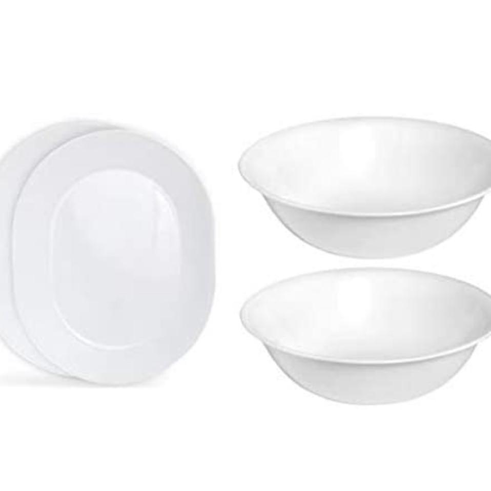 Corelle Serving Plate & Bowl Set