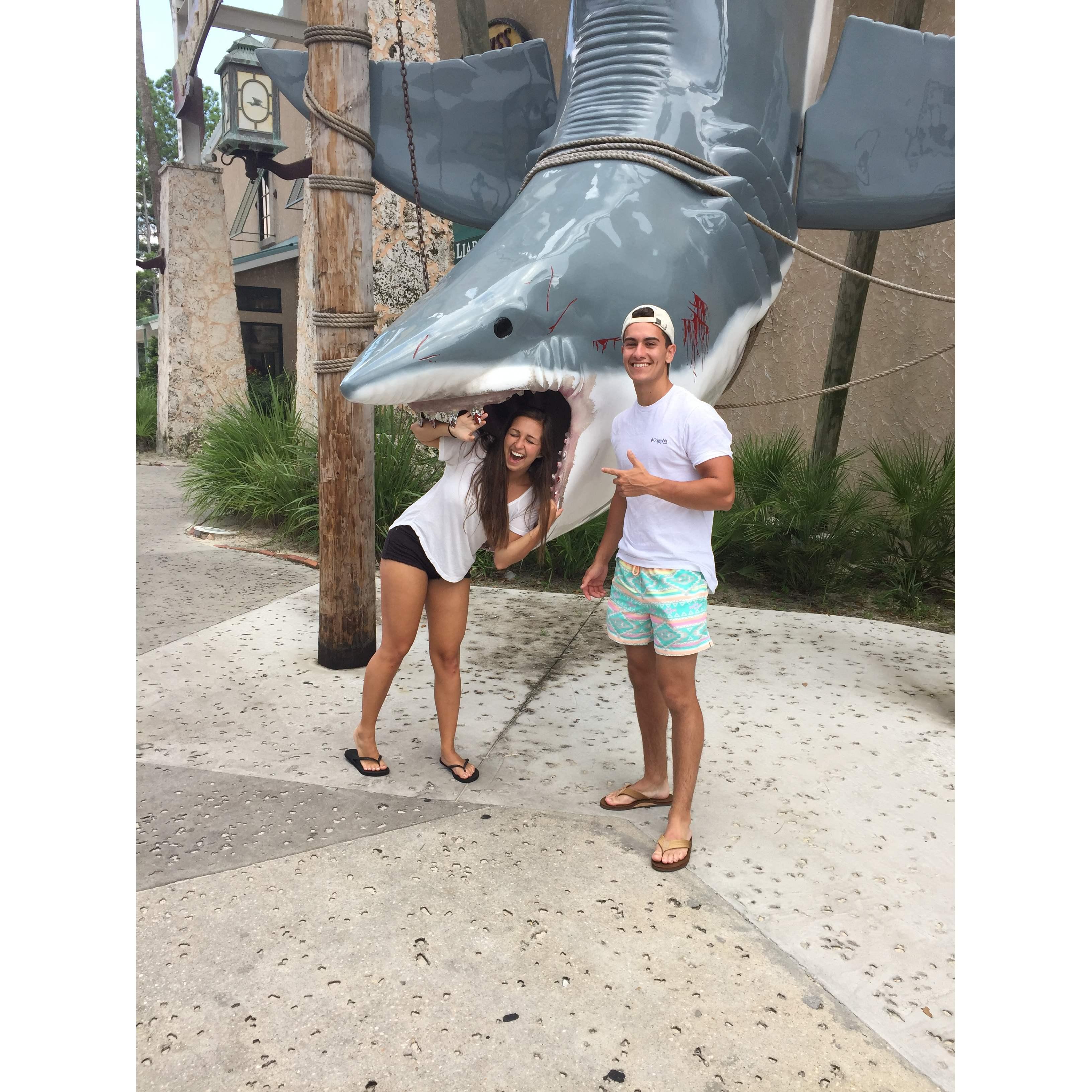 Beach trip fun