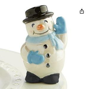 Nora Fleming Snowman Mini