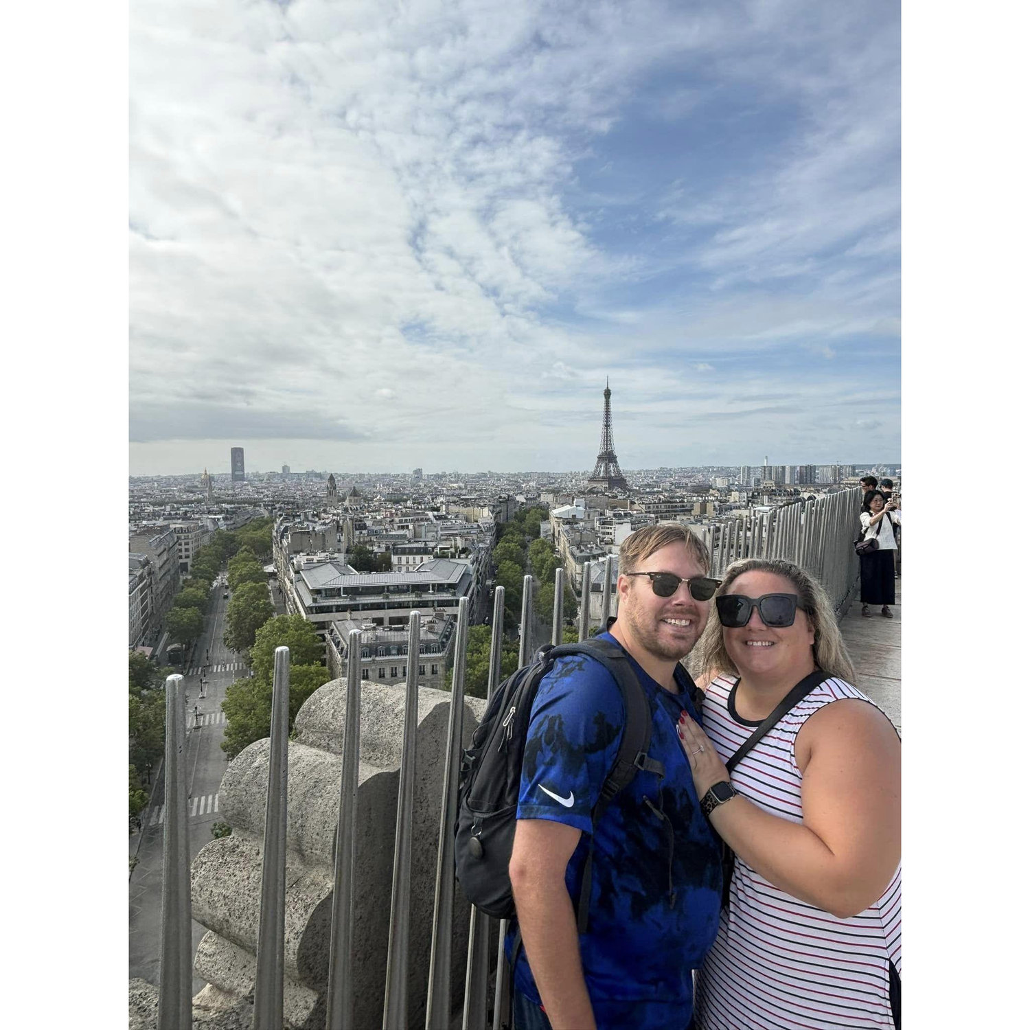 In the city of love.