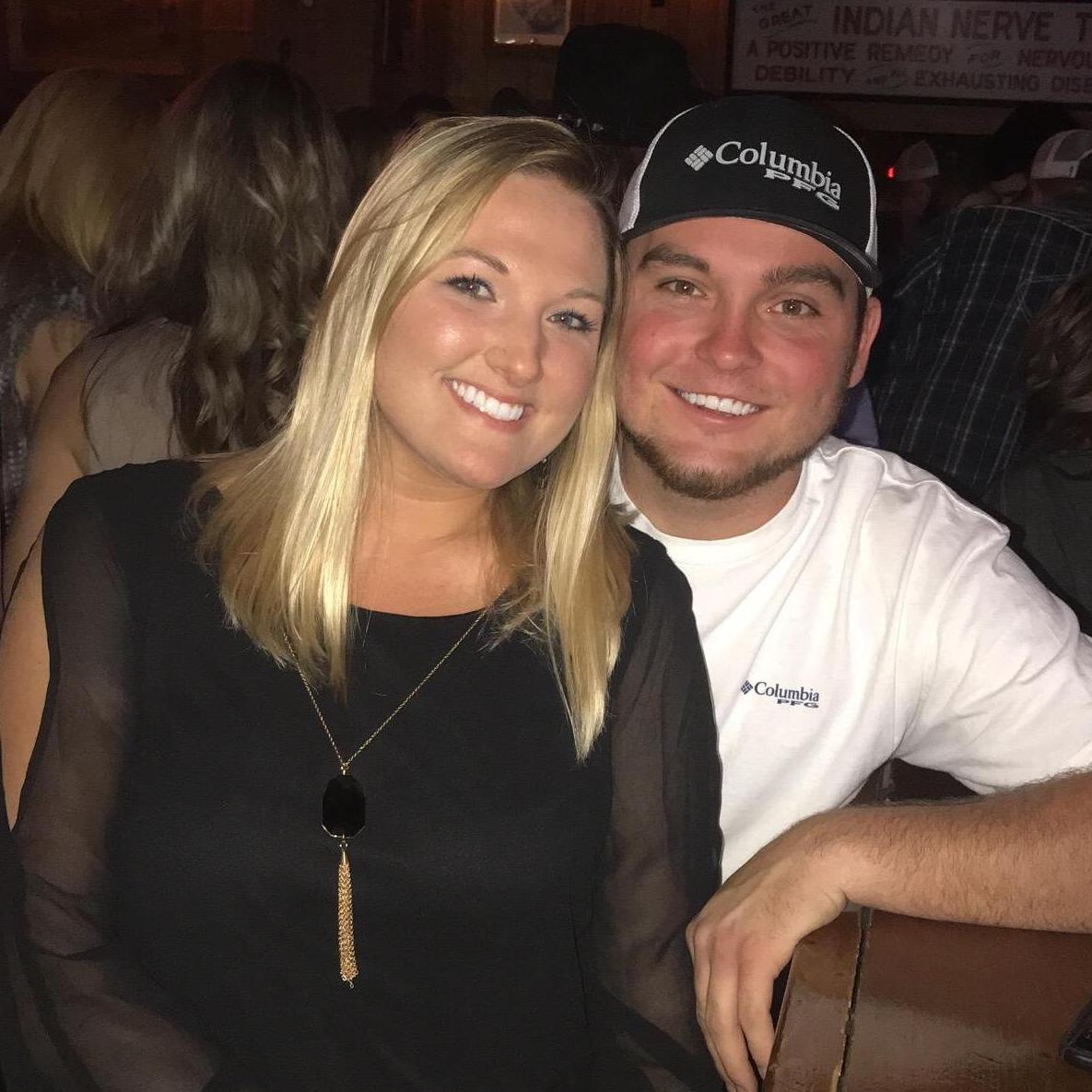 One of our first dates at Coyote Joes in Charlotte, NC.