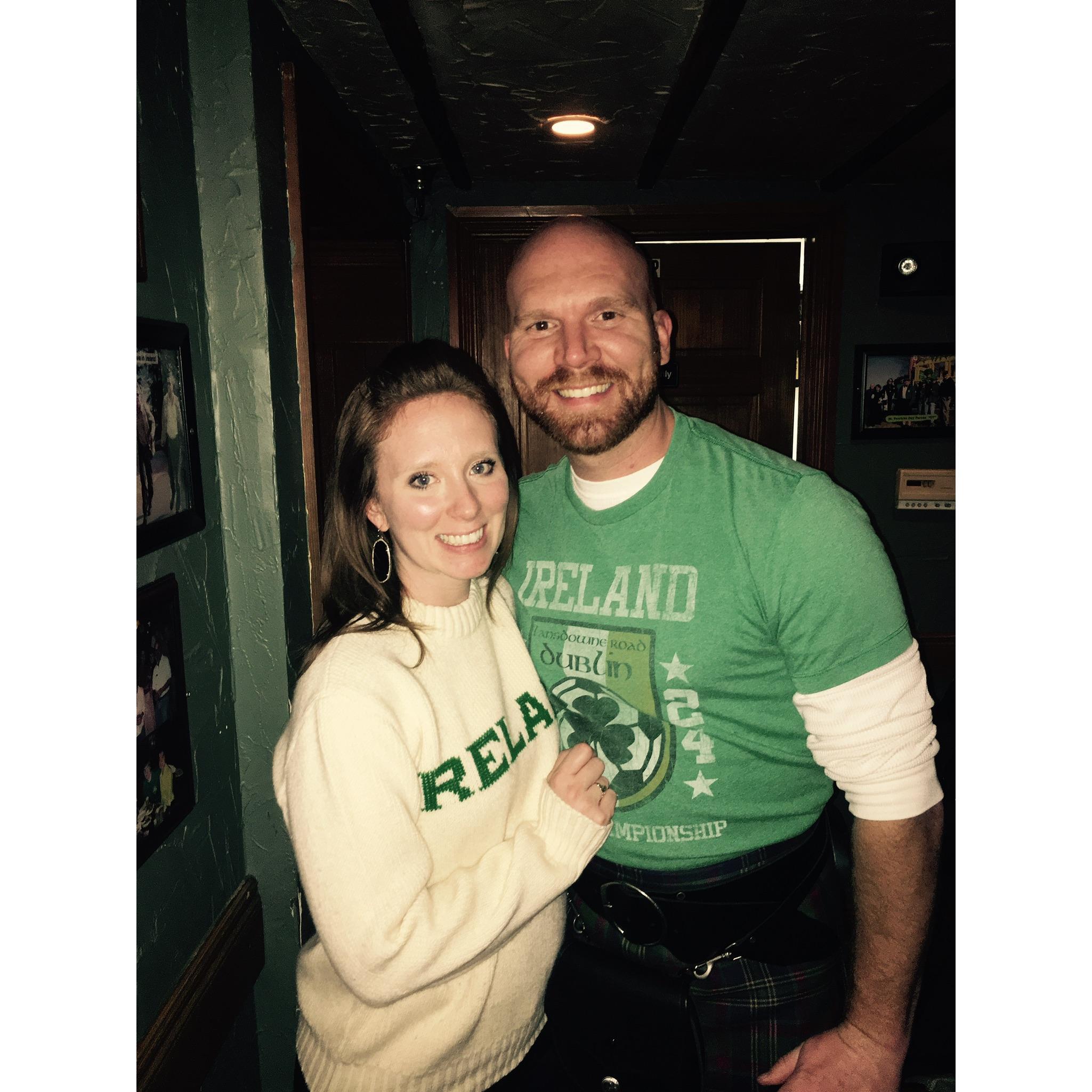 We love St. Patrick’s Day shenanigans!
