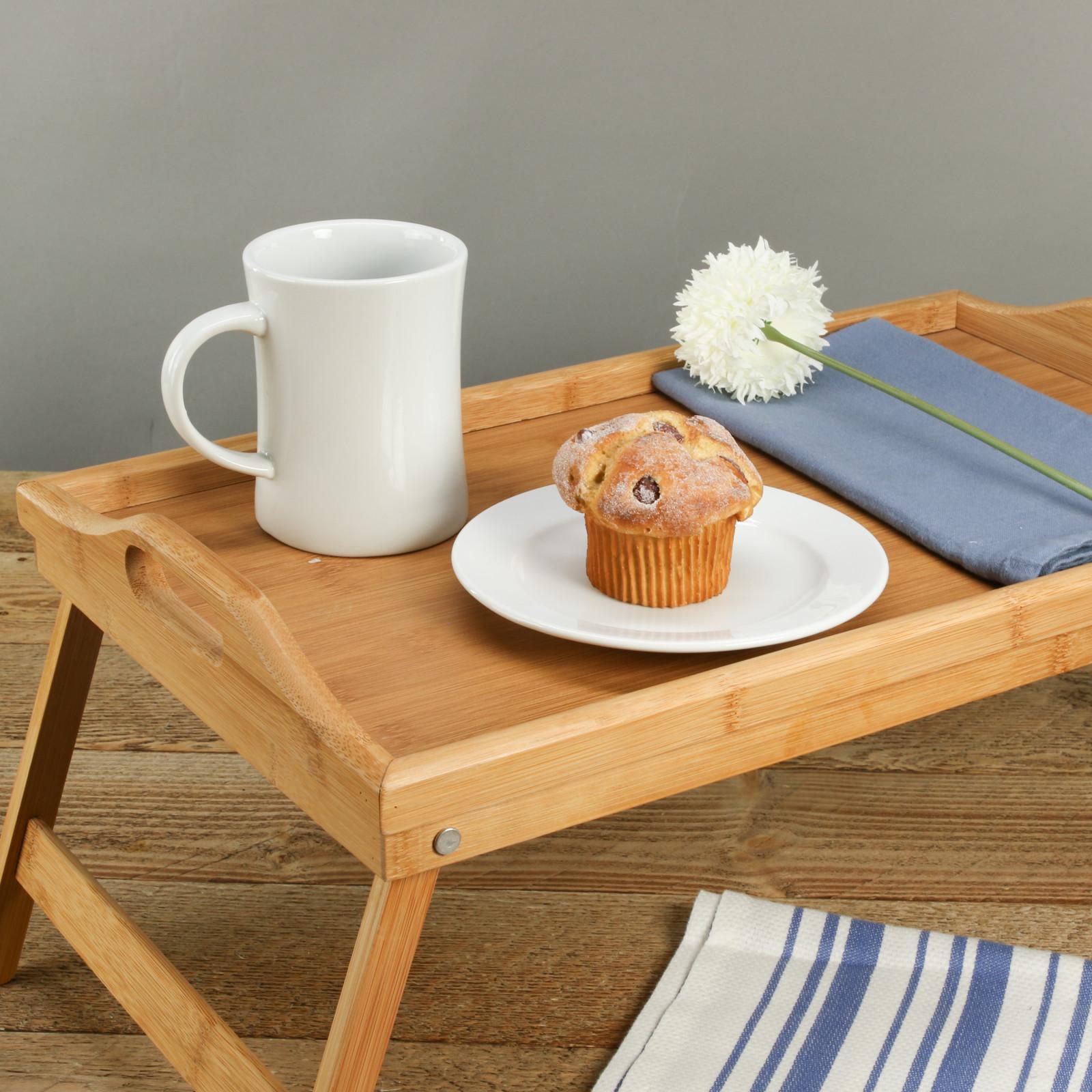 BIA Cordon Bleu, Bamboo Folding Breakfast Tray | Zola