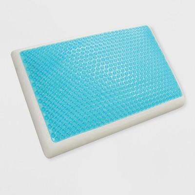Standard Reversible Cool Gel and Memory Foam Pillow White - Classic Brands