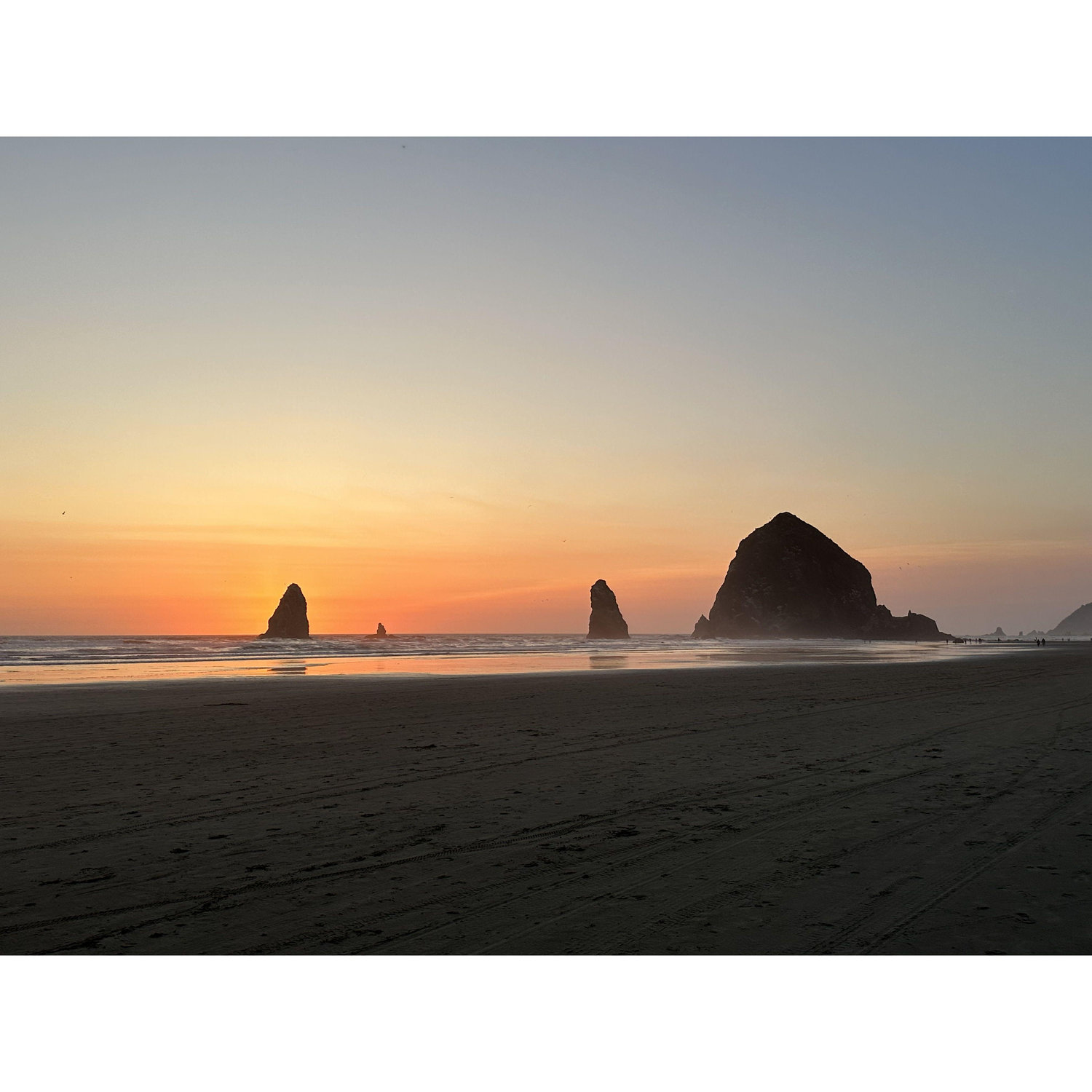 West Coast sunsets at Haystack are the best! Join us for the welcome party Friday for a (hopefully) wonderful sunset with this backdrop!