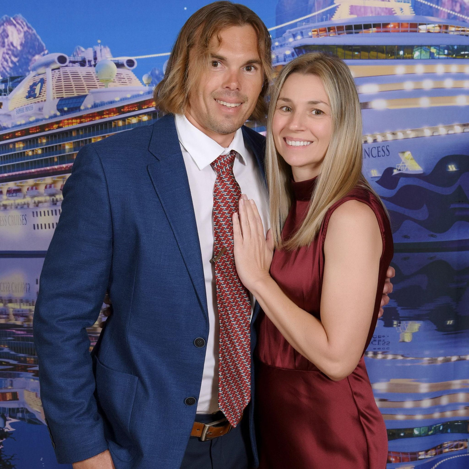 Formal night on the cruise to Alaska