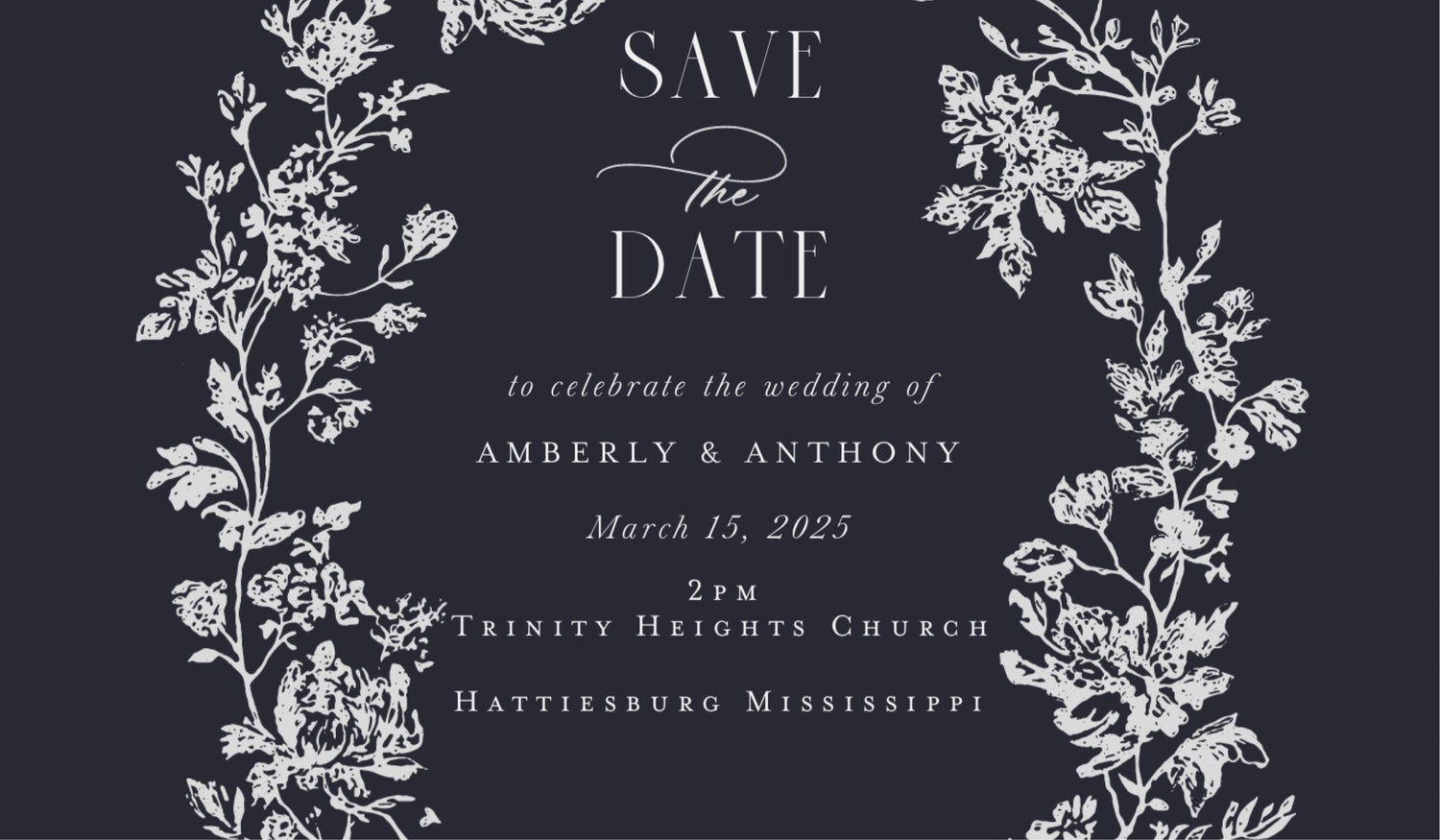 The Wedding Website of Amberly Stevison and Anthony Hodge