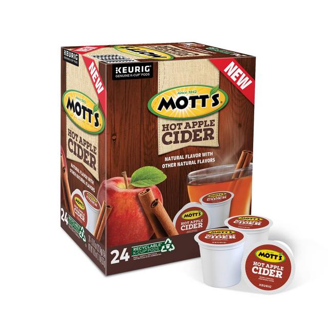 Mott's Hot Apple Cider Coffee Pods - 24ct