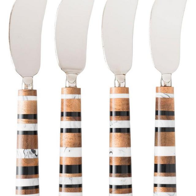 Stonewood Stripe Set of 4 Spreaders