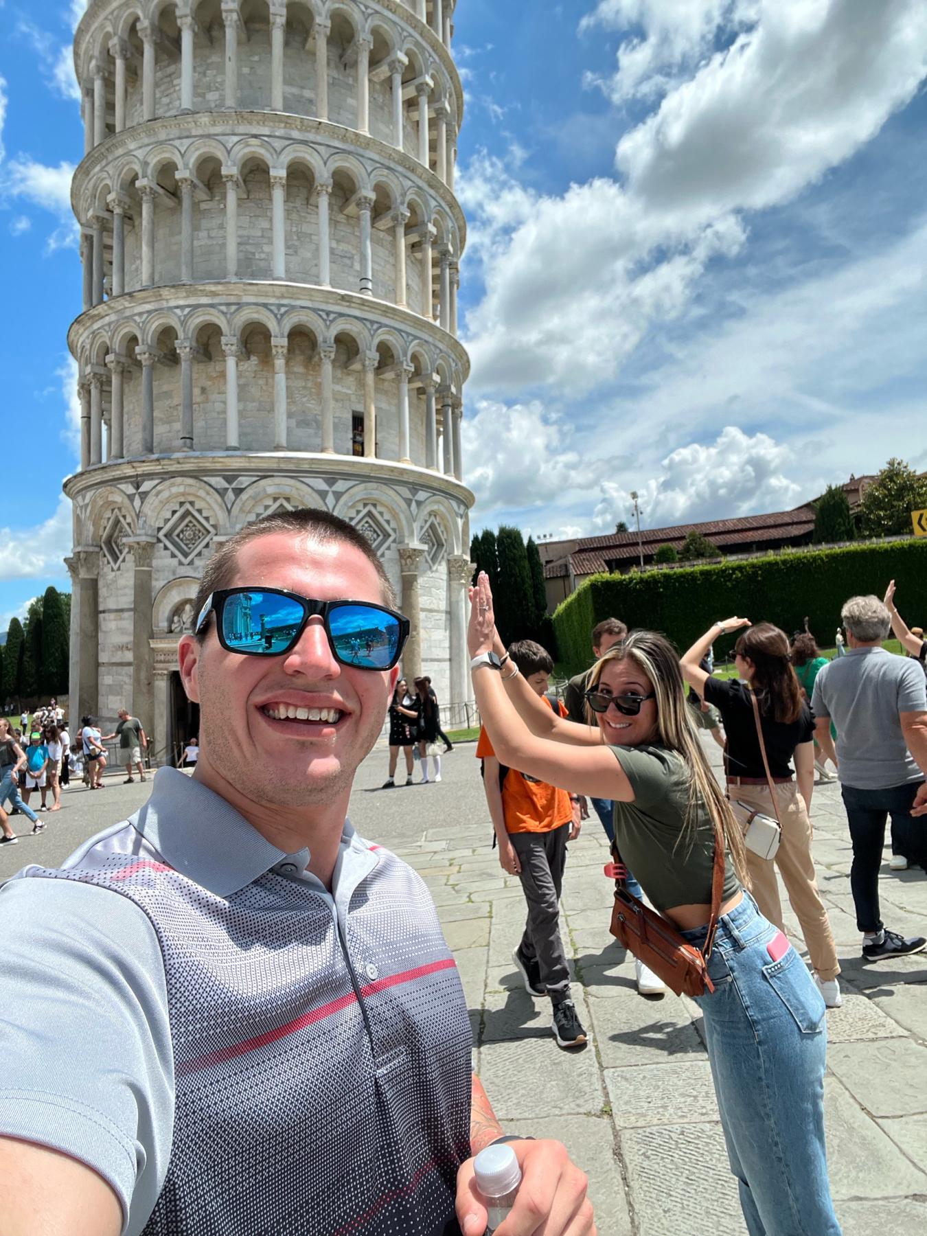 Leaning tower of Pisa