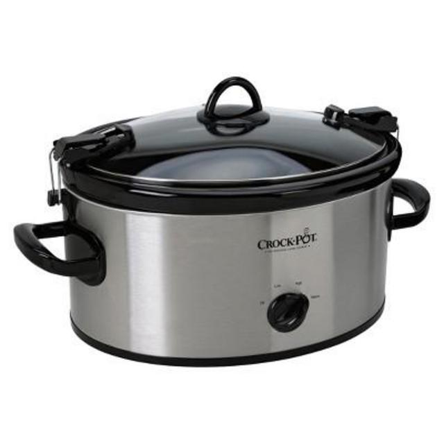 Crock-Pot® 6 Qt. Cook & Carry™ Slow Cooker - Silver SCCPVL600-S