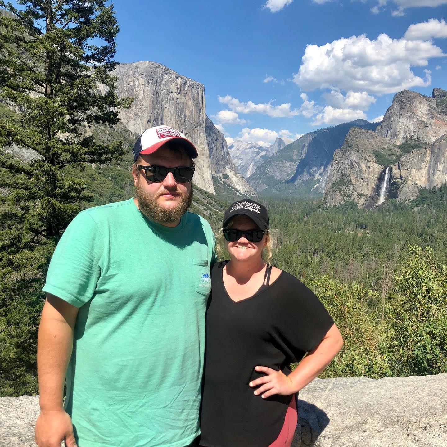 Yosemite when Max was in California!