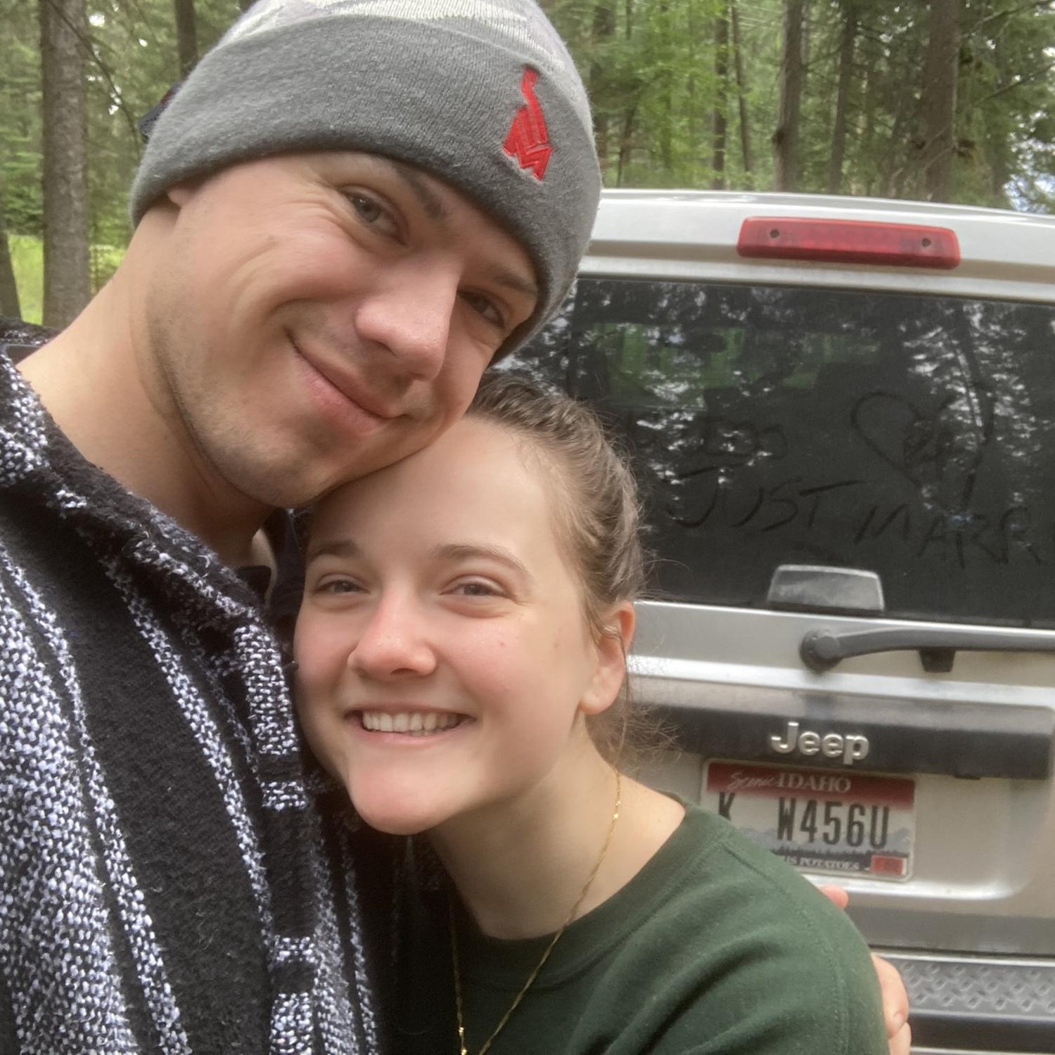 Parker and Anna’s first camping trip.