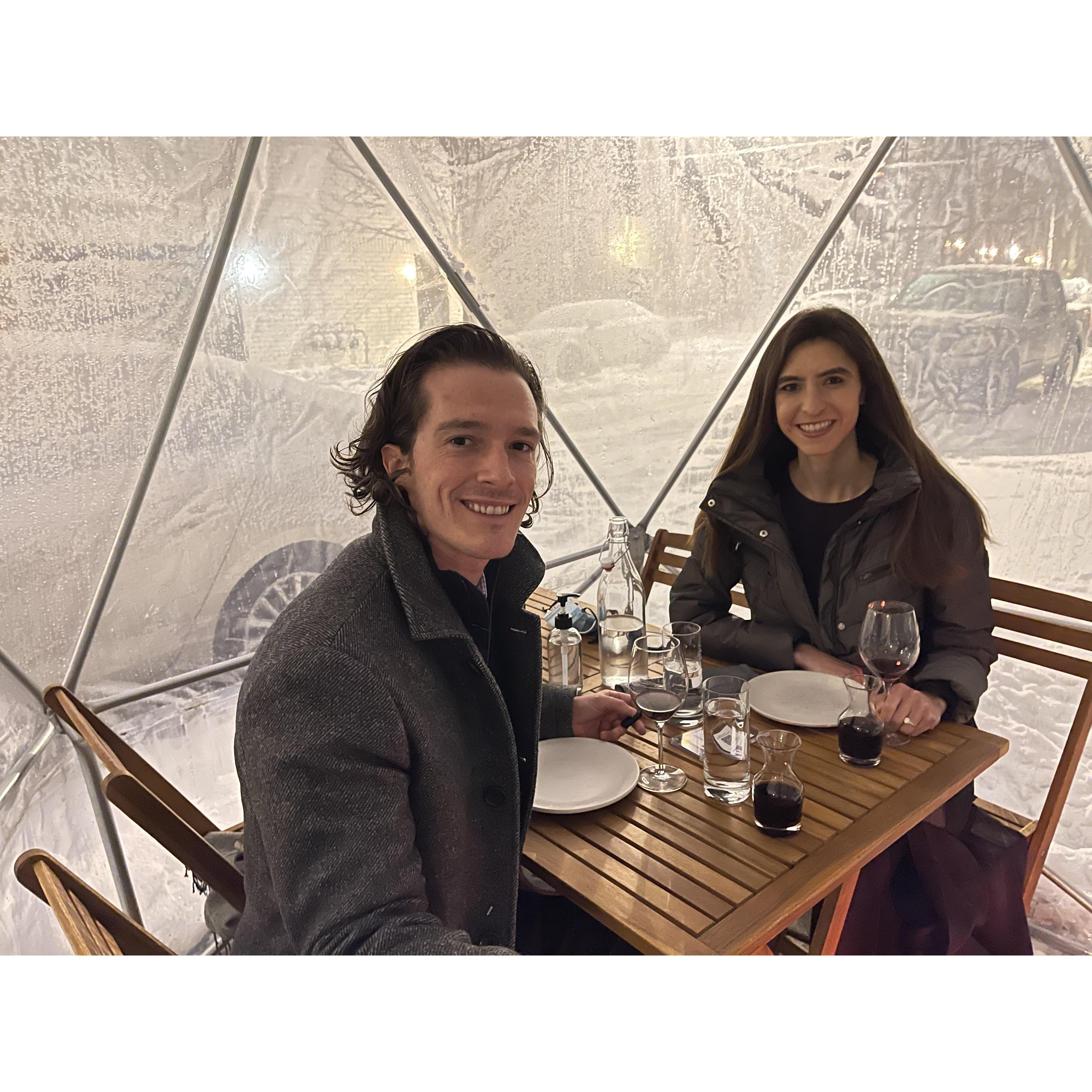 Snow Globe for Jewel's 30th Birthday! - Chicago, IL