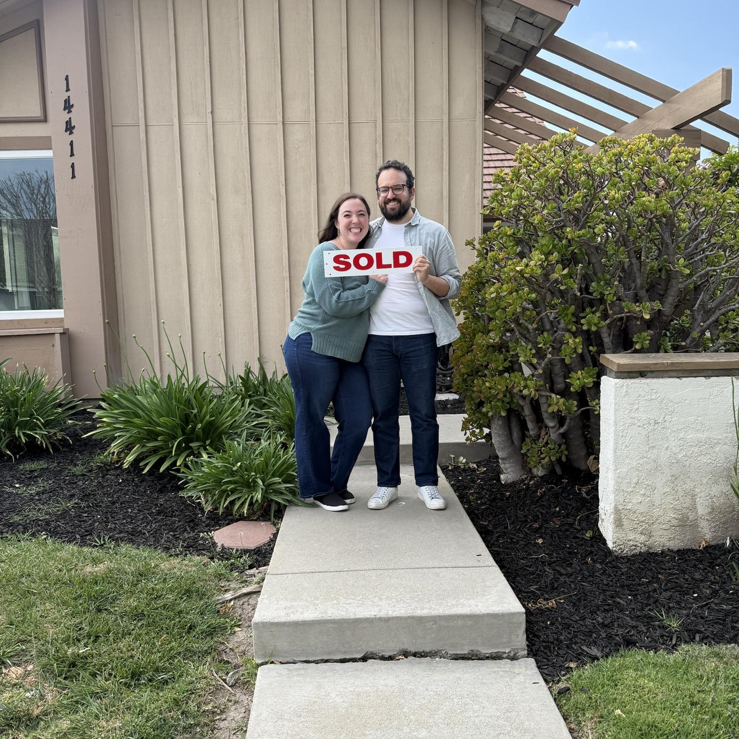 So proud of Steven, first time home buyer!
