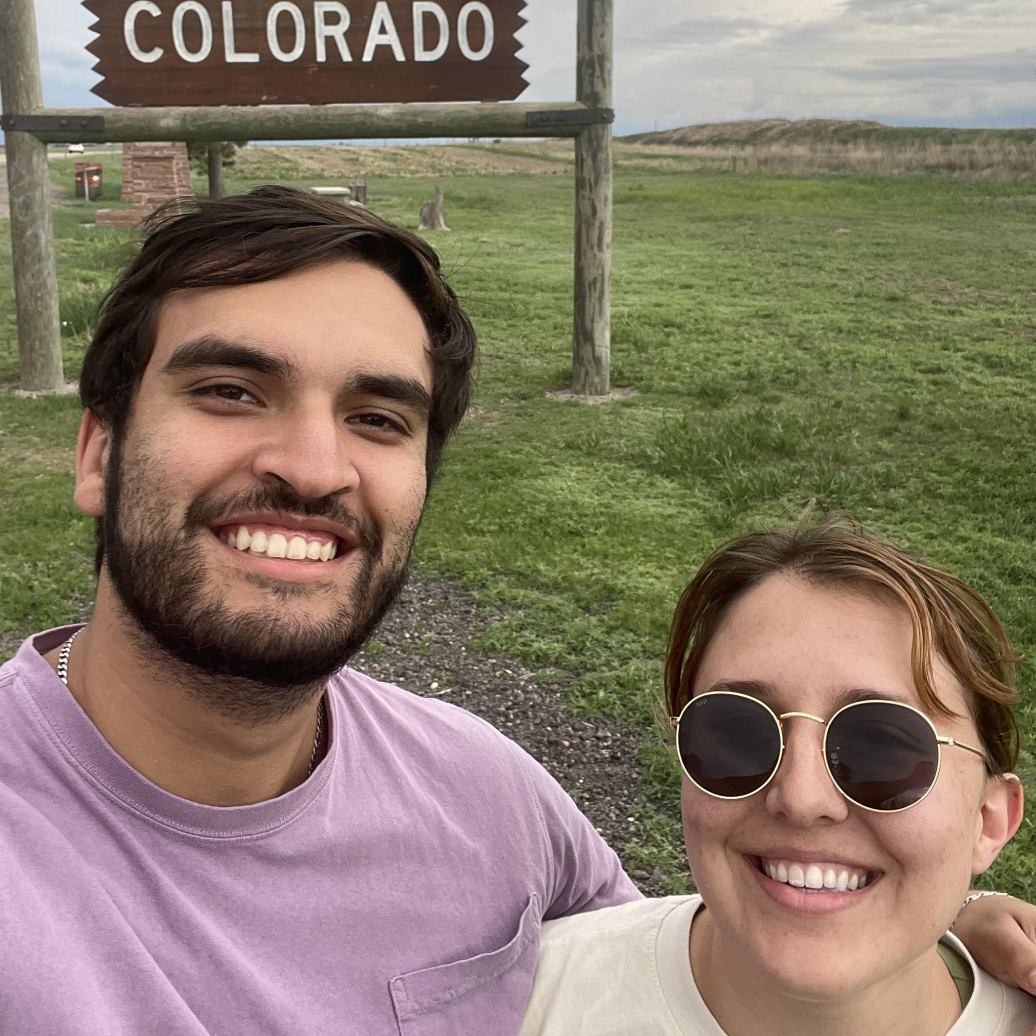 This was taken on our road trip from Florida to Colorado, moving Anthony cross-country!
