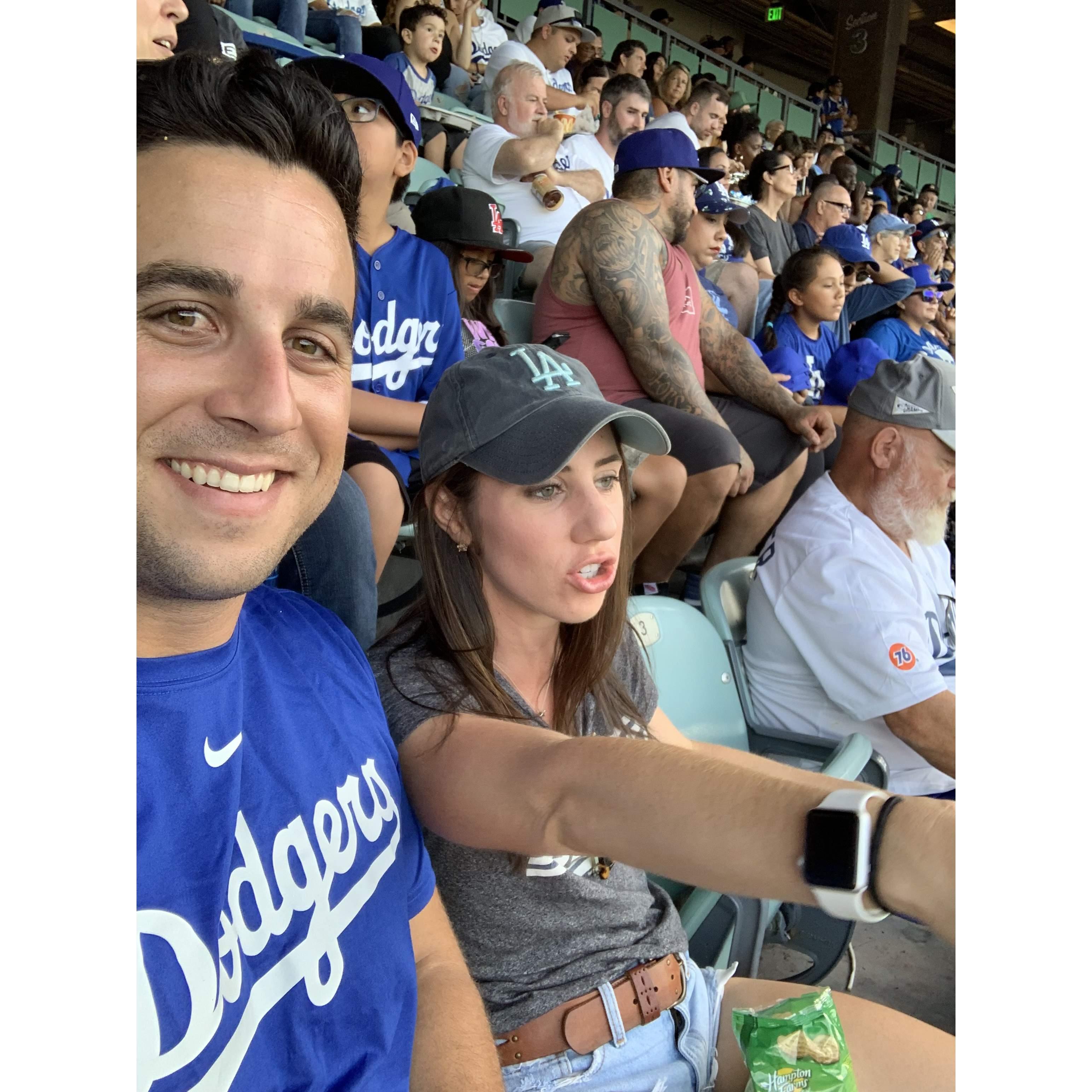 "Jeremy, watch the game!" - Melissa