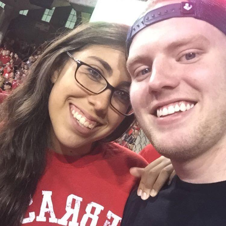 One of our first Husker Games together! - September 2016