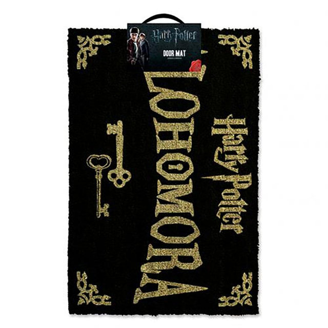 Harry Potter Alohomora Doormat - 100% Coir Rubber Back Door Mat