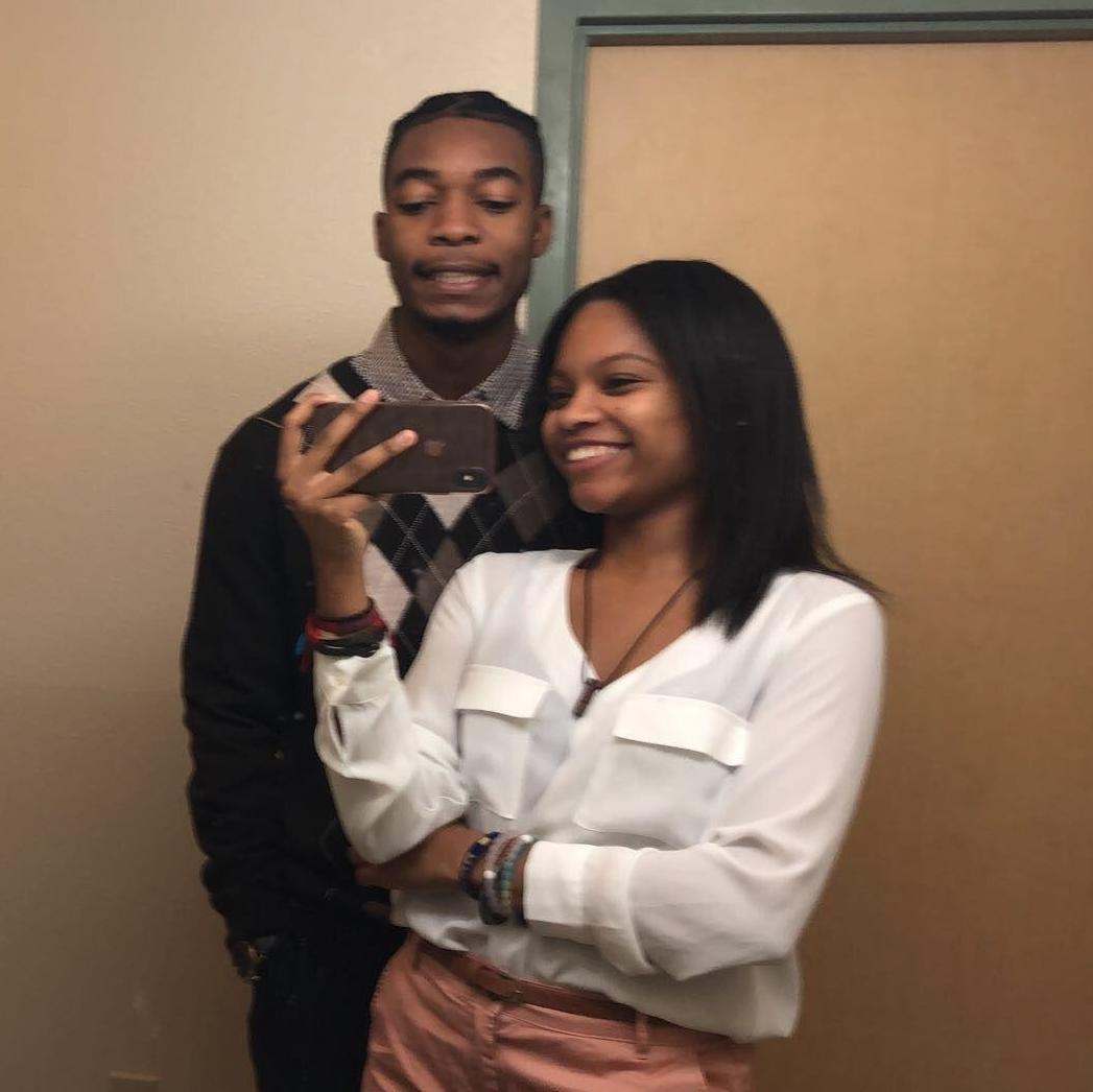 first church service together :')