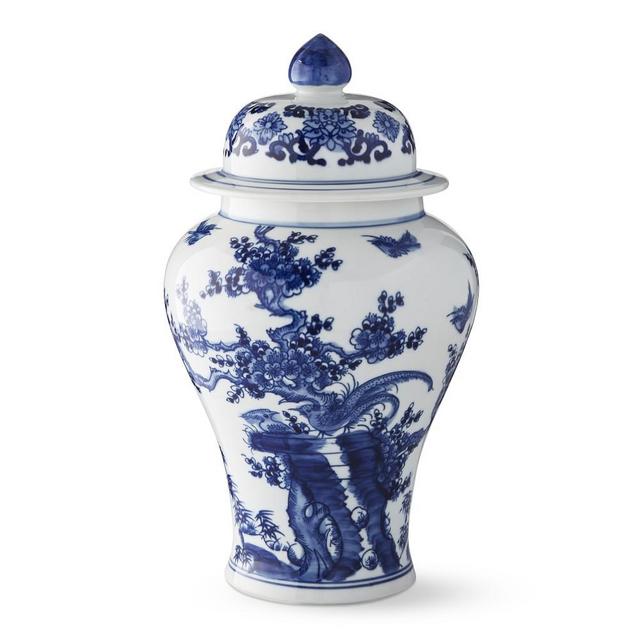 Plum Blossom Ginger Jar